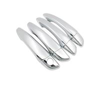 ECKBRJA Poignée porte voiture Protections Extérieures Poignées Porte Pour Peugeot 3008 P84 MK2 2017-2023 Décor(A Handle 1 Keyhole)