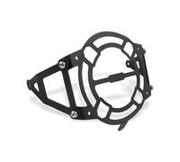 ECKBRJA Pour Monkey 125 DAX ST125 CT125 Pour Trail 125 2018-2024 Couvre-calandre Phare Moto Protège-phare Avant Protège-phares Protection lampe frontale(Noir)