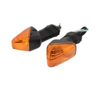 ECKBRJA Pour Ninja 650R 1000 ZX6R ZX10R KLE650 KLR650 Z750 Z750S Z1000 Pour Versys 650 Moto Clignotants Ampoule Lumière Indicateurs virage(Lentille Ambrée)
