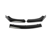 ECKBRJA pour Peugeot 508 MK2 R83 Spoiler Splitter Diffuseur 508 S S S W GT Line 2018-2022 Pre-LCI Bodykits Tuning Lèvre Pare-Chocs Avant Becquet Avant de Voiture(Noir Brillant)