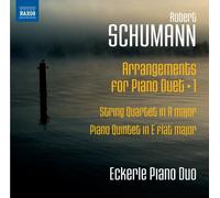 ECKERLE PIANO DUO - SCHUMANN PIANO DUETS VOL. 1 - CD - F4z