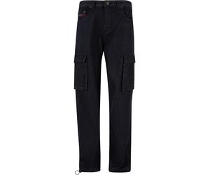 Ecko Unlimited Jeans cargo noir denim, Taille 44 Longueur 34