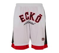 Ecko Unlimited Pantalon 'BBall' rouge / noir / blanc, Taille 42