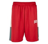Ecko Unlimited Pantalon 'Drap' gris / rouge / blanc, Taille 42