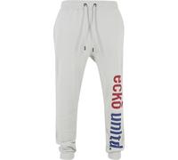 Ecko Unlimited Pantalon 'Grande' bleu / gris / rouge, Taille 35-36