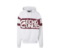 Ecko Unlimited Sweat-shirt bordeaux / blanc, Taille XXL