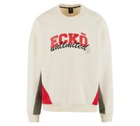 Ecko Unlimited Sweat-shirt 'Drap' beige / kaki / rouge / noir, Taille XXXL