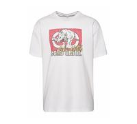 Ecko Unlimited T-Shirt 'Attack' jaune / melon / blanc, Taille M