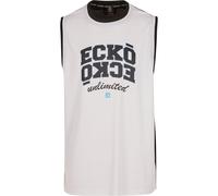 Ecko Unlimited T-Shirt 'Pivot' aqua / noir / blanc, Taille M