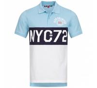 Ecko Unltd. Premium Hommes Polo EFM04794-BLEU M
