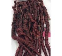 ECLA Locs Style Braid Lot de 5 Crochet Braid 15" 38cm Mèches Cheveux Synthétiques Pour Les Femmes 5pack BRAID (T1B/BUG)