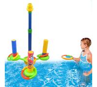 éclaboussant Nautique | Dispositif de Lancer de cerceaux à thème pour Parcs résidentiels, équipement d'athlétisme Familial | Pièce de tir Aquatique en Plastique Durable, matériel de lois