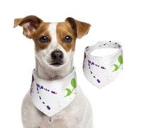 Éclaboussures de Peinture abstraites imprimées,Bandanas pour Chien, écharpe en Coton, Bavoirs réglables pour Animaux de Compagnie,L