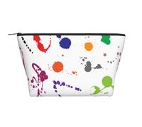 Éclaboussures de Peinture abstraites imprimées, Trousse de Toilette Trousse de Maquillage Sac à cosmétiques Trousse de Toilette de Voyage Portable