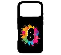 Éclaboussures de Peinture colorées pour 8e Anniversaire 8 Ans Filles garçons Coque pour iPhone 17 Pro