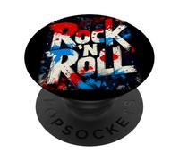 Éclaboussures de Peinture Rock n Roll PopSockets PopGrip Adhésif