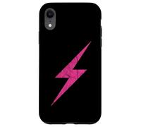 Éclair Rose du Féminisme Et du Pouvoir - Vintage Coque pour iPhone XR