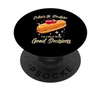 Éclair to Declare, I’m Filled with Good Decisions PopSockets PopGrip Adhésif