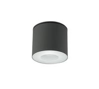 Eclairage à Assembler Rond Extérieur Spot de Plafond Gris Noir GU10 IP44 Compact