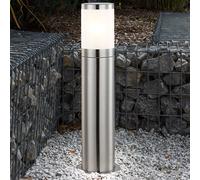 Éclairage Allée Chemin Außenstehlampe Jardin Inox Terrasses Argent Hauteur 50 CM