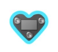 Éclairage Ambiance Voiture | Lumière Cœur Triangle ou Fenêtre Arrière - Décoration Néon Romantique pour Automobile Porte Camion Moto Fête Saint-Valentin