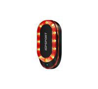 Igpsport Sr Mini Rear Light Doré 30 Lumens Black