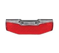 Éclairage arrière LED AXA Blueline pour vélo loisir - Fixation porte bagage 50mm - Rouge