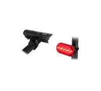 T'nB Éclairage avant et arrière Urban Moov pour vélo Blanc/Rouge
