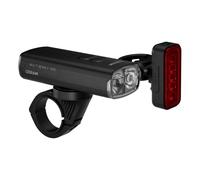 OSRAM LEDsBIKE Multi Beam X 1000 Set, kit d'éclairage vélo Rechargeable - Avant et arrière, Tout-Terrain, avec feu Stop et Feux de Route