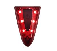 Éclairage casque vélo arrière Ges City Rouge