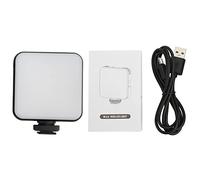 Éclairage d’Appoint RGB LED Mini, Portable, Modes Multiples, Température 2500-9500K - Réglable 360°, Batterie 2000mAh, Idéal Photo et Vidéo