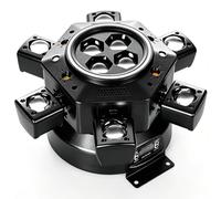 Éclairage d'ambiance LED multi-faisceaux, 150 W, avec télécommande, gradation 0-100 %, laser/stroboscopique pour projecteur de mariage