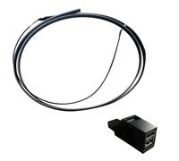 Éclairage d'ambiance RVB pour intérieur de voiture, console centrale flexible pour tableau de bord, éclairage d'ambiance multi-mode, compatible avec TE&SL-A Model 3 Y - Alimentation USB avec