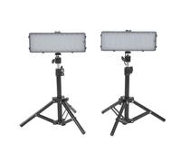 Éclairage d'appoint pour la photographie, kit d'éclairage LED réglable de haute qualité pour le streaming vidéo et le vlogging en direct.