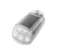 Éclairage de Cabine sans Fil pour Camion,éclairage de Cabine Solaire sans Fil - Feux de gabarit de Cabine de Camion à 12 LED,Lampe d'éclairage supérieure de Camion adhésive étanche pour remorques SUV