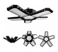 Éclairage de garage - LED - 80W - 15000 lumens - Déformable - E27/E26 - 360°