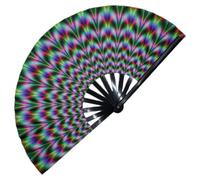 Éclairage de la Main Pliante 22, 1x13, 4 Pouces, Fan Rave rougeoyant pour la fête du Festival de Musique Danse