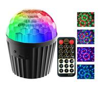 Éclairage de la scène LED à télécommande, lumière disco avec télécommande,DJ Lights for Dancing | Disco Ambient Lamp For Home Room Show Club, Danse Dance Floor Lighting Device