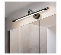 Éclairage de maquillage Moderne Cuivre LED Miroir Lumière Avant Étanche Anti-buée Salle de Bain Miroir Lumière Maquillage Lumière Miroir Armoire Lumière Luxe Maquillage Miroir Lumière Lampes de Bain