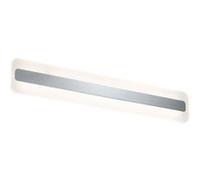 Éclairage de miroir LED Lukida IP44 3000K 650lm 230V 9W Chrome#Blanc Chrome