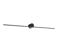 Éclairage de miroir LED Sava IP44 3000K 500lm 230V 7,5W Noir mat Noir mat G