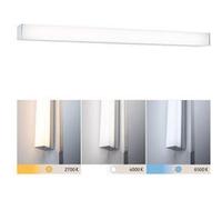 Éclairage de miroir LED Tova IP44 Tunable White 600lm 230V 6,2W gradable Chrome#Blanc Chrome#Blanc G