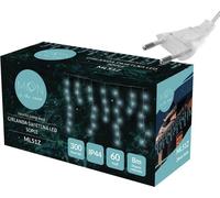 Éclairage de Noël Rideau lumineux Éclairage Chaîne lumineuse Moon In The Room 8m 60 x lampes LED Blanc froid