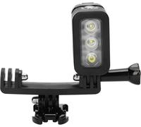 Éclairage de Photographie de Plongée 30M étanche LED Remplir la Veilleuse Haute Puissance Dimmable Flash Light pour/pour Xiaomi Yi Sports Camera