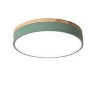 Éclairage De Plafond Chaleureux Et Romantique Plafonniers LED Ronds Créatifs Macaron Lampe Plate De Chambre D'enfant D'art Dimmable Tricolore Appareil D'installation Intégré Convient PourCuisine