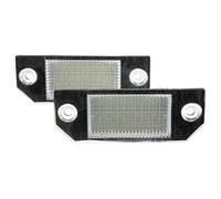éClairage De Plaque 2pcs 24 Le DS Numéro de voiture DS Plaque d'immatriculation Light Fit Utilisation de For Ford Focus 2 C-max Fit Utilisation for Ford Focus MK2 2003 2003-2019