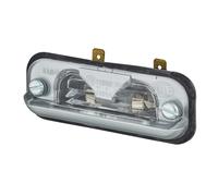 Éclairage De Plaque D’Immatriculation Droite 12 V C5W Halogène HELLA Verre Clair