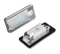 Éclairage de Plaque d'immatriculation 2pcs Voiture LED NombreHop-LPL0114 Plaque Ampoule Kit Pour A3 A4 S4 B6 B7 A6 C6 S6 -SURENHAP