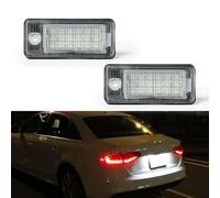 Éclairage de plaque minéralogique LED Recambo compatible avec Audi A6 S6 C6, 4F Berline | Avant Break