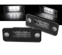 Éclairage de plaque d'immatriculation à LED compatible avec Audi A8 D3 2002 2003 2004 2005 2006 2007 2008 2009 GV-2061 3 LED SMD